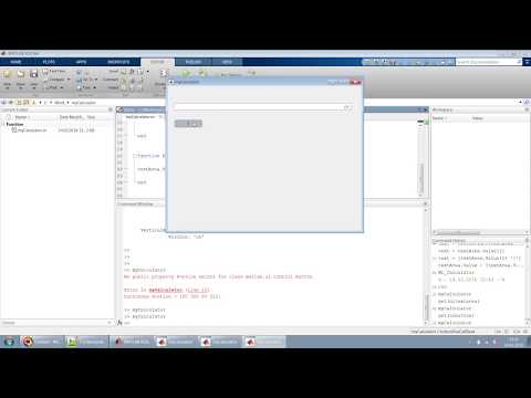 MATLAB App designer command line tutorial - design...