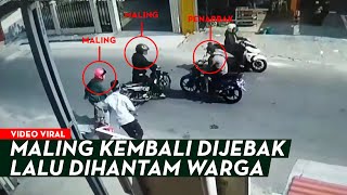 Download lagu TASTE! Thief Trapped Again, Ends Up Being Beaten by Residents mp3