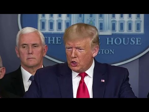 トランプ氏、米COVID-19死亡で渡航制限を拡大 (Trump expands travel restrictions after U.S. COVID-19 death)