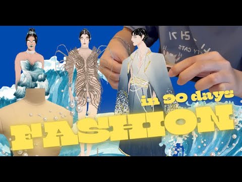 Making a fashion collection in 90 days - Week 4 | a Rina vlog