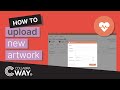 How to upload new artwork