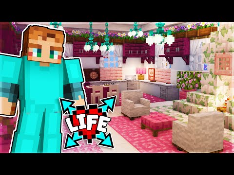 Joey Graceffa Games  - DECORATING MY CORALINE HOUSE!! Minecraft X Life SMP Ep. 3
