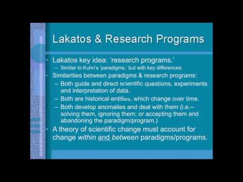 Post-Kuhnian Philosophy of Science: Imre Lakatos (1 of 3)