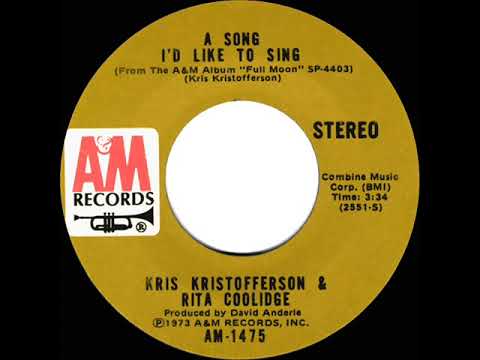 A Song I'd Like To Sing by Kris Kristofferson & Rita Coolidge