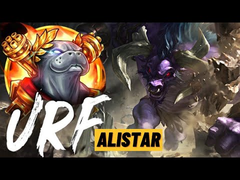 URF ALISTAR TANK TOO STRONG | ULTRA RAPID FIRE MODE - WILD RIFT