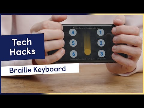 How to use the TalkBack braille keyboard | Android accessibility features