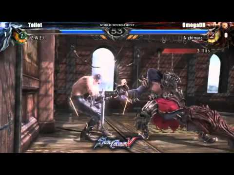 SC5 - Soulcalibur Impact World Final - 1/4 Final Winner - Toilet [JP](ZWEI) Vs OmegaDR [DO](Night)