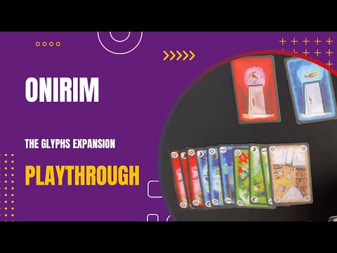 Onirim: The Glyphs Expansion Solo Playthrough | DaniCha