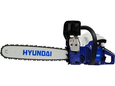Видео Бензопила HYUNDAI X 380 обзор