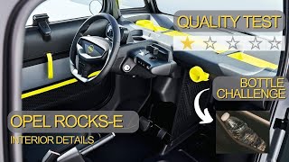 Opel Rocks-e 12 PS (2024) | Nice micro-car with no quality - Practical for two passengers!