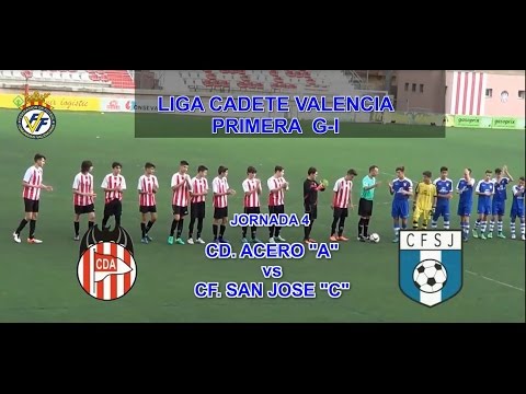 2016-17_J4_Primera Cadete Valencia_G-1_Acero A (2-0) San Jose C