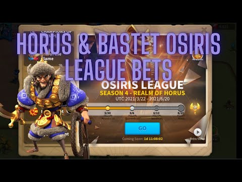 Osiris League bets: Realm of Horus & Bastet