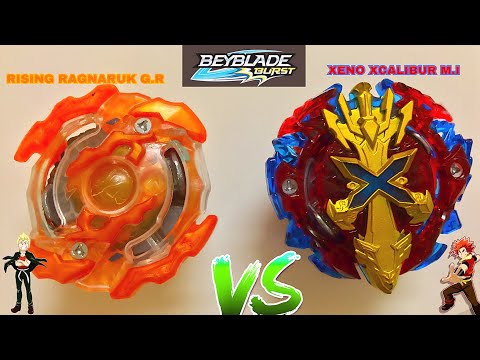 EPIC BATTLE | Rising Ragnaruk G.R Vs Xeno  Xcalibur M.I | Rantaro Vs Xhaka | Anime Battle |