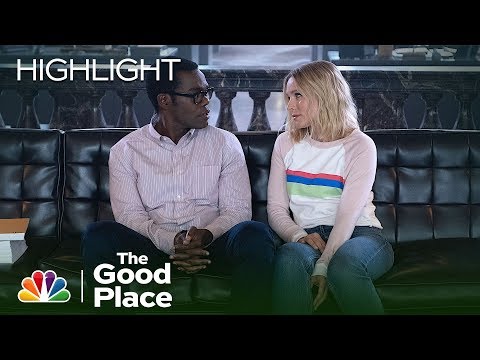 Chidi Reads Eleanor's File and... Wow - The Good Place