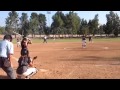 Erica Guerrero hitting