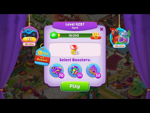 Homescapes🏠: Beat Level 4296~4297 (Android | iOS) - Gameplay Walkthrough