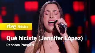 Rebecca Prosperi – “Qué hiciste” (Jennifer López) | Cover Night