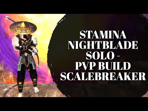 Scalebreaker - Stamina Nightblade SOLO PVP Build & Gameplay - OP