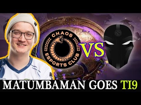 Matumbaman goes Ti9 - Chaos Esports Club vs the final tribe (tft) - Ti 9 EU Qualifiers Final