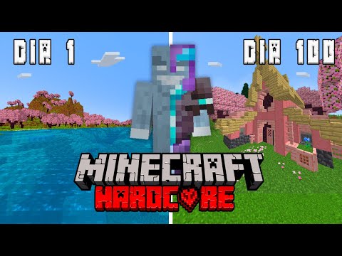 ¡Sobreviví 100 días en Minecraft Hardcore 1.20!