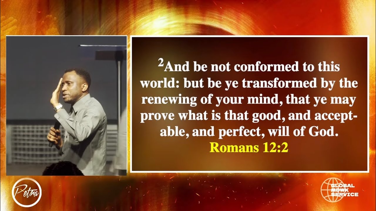 BE NOT CONFORMED: The Power Of Self Determination - Pastor Ayo Ajani