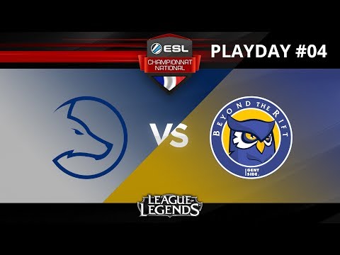 LoL - Team LDLC vs Beyond the Rift - ESL Championnat National - Summer 2017