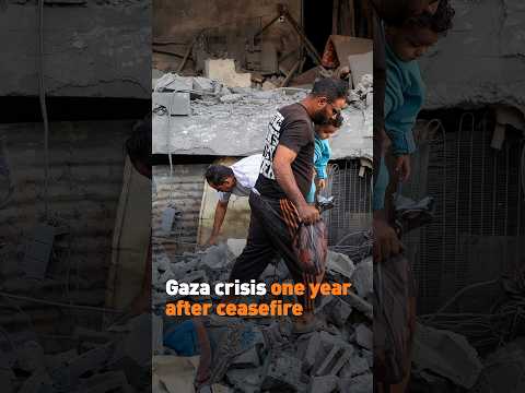 Gaza crisis one year after ceasefire