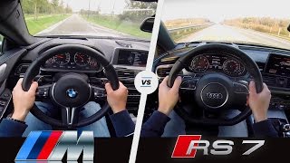 BMWM6vsAudiRS7|AccelerationSound&POV|GranCoupevsSportback