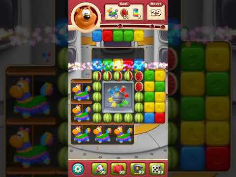 Toon Blast Level 3049 NO BOOSTERS - A S GAMING ✔️