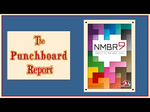 The Punchboard Report - NMBR 9
