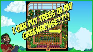 How to plant trees in your greenhouse in Stardew Valley