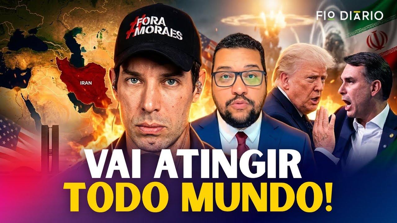 TRUMP…GUERRA DO IRÃ.. FLÁVIO…TUDO VAI ESPIRRAR NO BRASIL EM 2027!