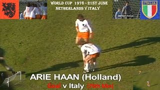Download lagu ARIE HAAN  GOAL - NETHERLANDS  V ITALY - WORLD CUP 1978 - 21ST JUNE - ARGENTINA mp3