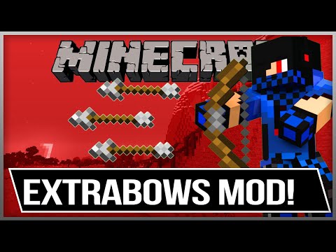 11 OP BOW UPGRADES! (Minecraft Extra Bows Mod 1.14.4)...