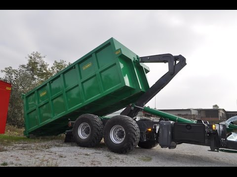 HARSH ITRunner Hooklift Trailer