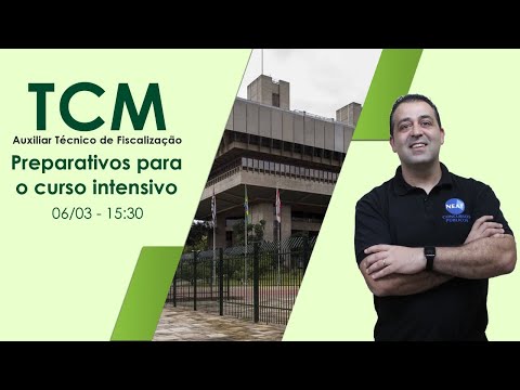 TCM SP Concurso 2020 | Preparativos para o Curso Intensivo