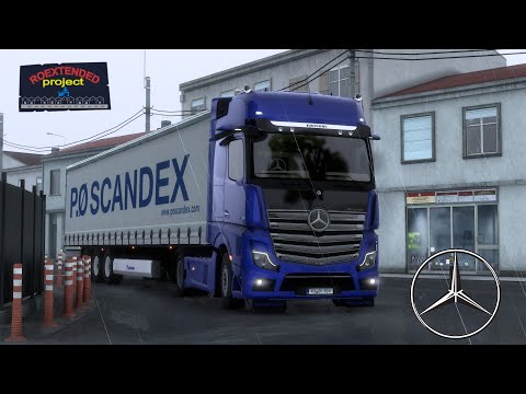 ETS2 Mit dem Actros MP5 nach Moldau / Eurotrucksimulator 2 / RoEx / 1.43 / Deutsch