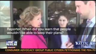 Kay Hagen won&#39;t answer the ObamaCare question