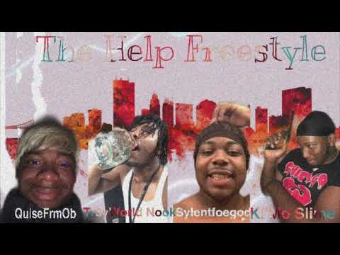 Tr3world Nook x KiMo Slime x Quise FrmOb x Sylentfoegod “The Help Freestyle”(Official Audio)