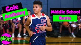 Cole Anthony Middle School BATTLE vs Jonathan McGriff at CP3 Rising Stars Camp