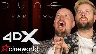 Dune: Part Two - 4DX Trailer Reaction | Cineworld Cinemas