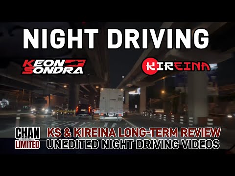 Night Ride with #KeonSondra LED and Kireina Ceramic Tint | Long-Term Review