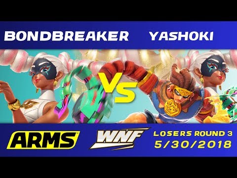 ARMS@WNF 2.5 - Yashoki (Misango & Twintelle) VS BondBreaker (Twintelle) - (Losers Round 3)