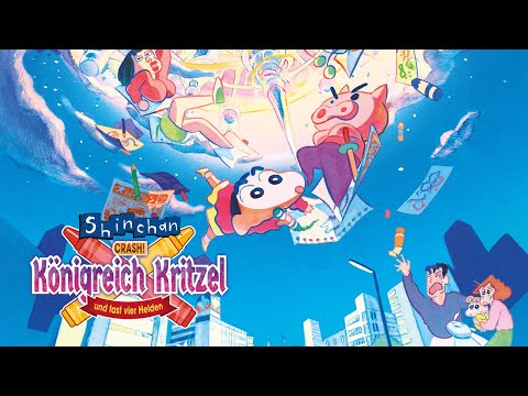 Trailer Shinchan: Crash! Königreich Kritzel und fast vier Helden