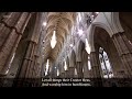 All creatures of our God and King Hymn - Westminster Abbey