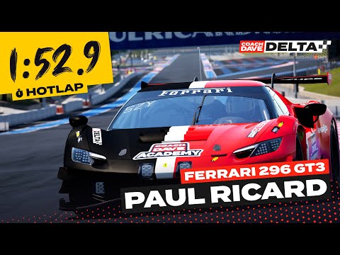 ACC Onboard Lap: Ferrari 296 GT3 at Paul Ricard CDA4 V2