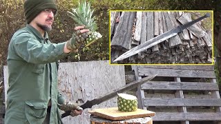 Interesting Thrust and Cut Spear! ($50), Pineapple Hunting. Fun With The "Angry Spear" :D