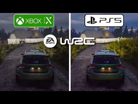 EA Sports WRC PS5 vs Xbox Series X Graphics Comparison