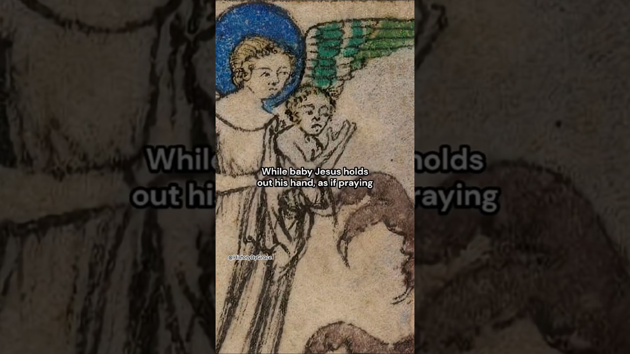 Medieval Art: Mary vs. Satan in 800-Year-Old Manuscripts