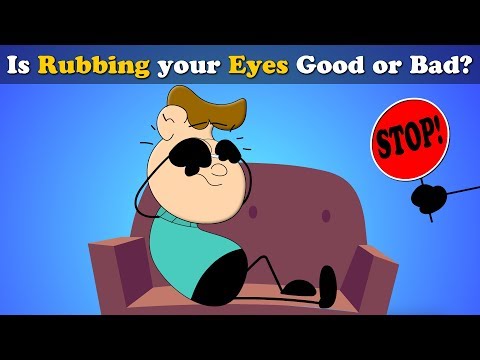 Is Rubbing your Eyes Good or Bad? + more videos | #aumsum #kids #science #education #children